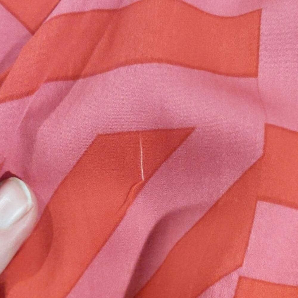 Ulla Popken Pink Mixed Strip Long Sleeve Midi Dress Work Office Funky Art 16 18 - Picture 15 of 15